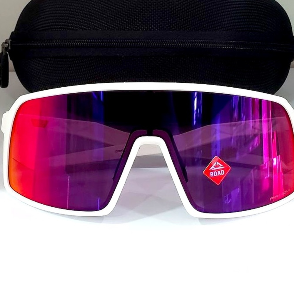 Oakley SUTRO matte white frame pink lense NIB